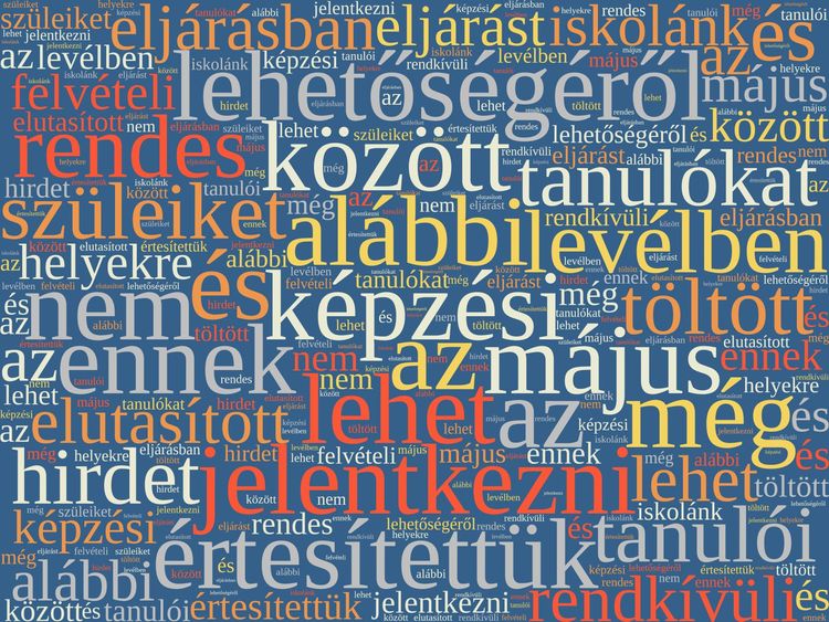 Rendkívüli felvételi eljárás (pótfelvételi)