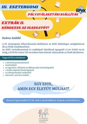 Kérdezze az igazgatót az EPVK-n