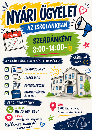 Nyári ügyelet