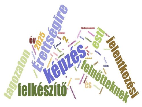 Érettségire felkészítő képzés felnőtteknek esti tagozaton