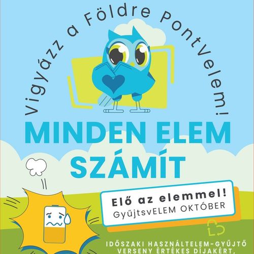 GyűjtsvELEM OKTÓBER használtelemgyűjtő bajnokság